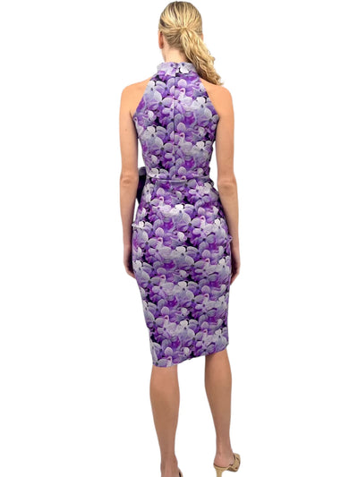 Amenadiel Print Dress in French Lavender