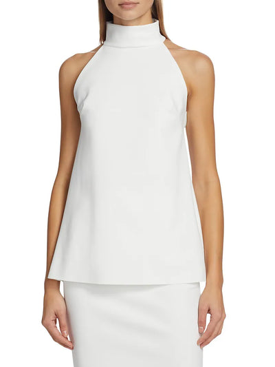 Tiffy Halter Top - Bianco