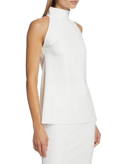 Tiffy Halter Top - Bianco