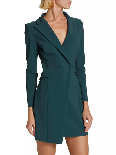 Blazer Minidress - Dark Forest