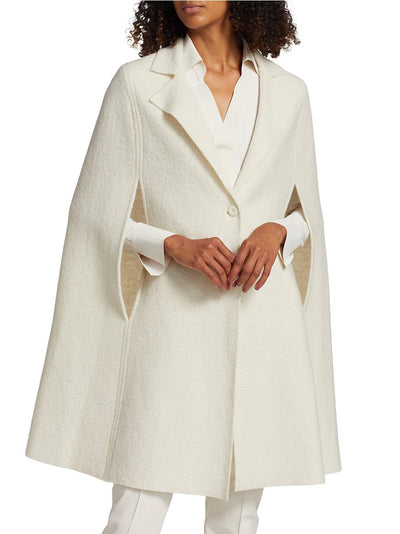 Abu Wool Cape - Winter White