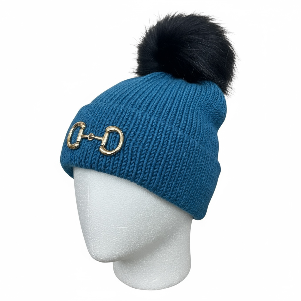 Wool Beanie with Bit