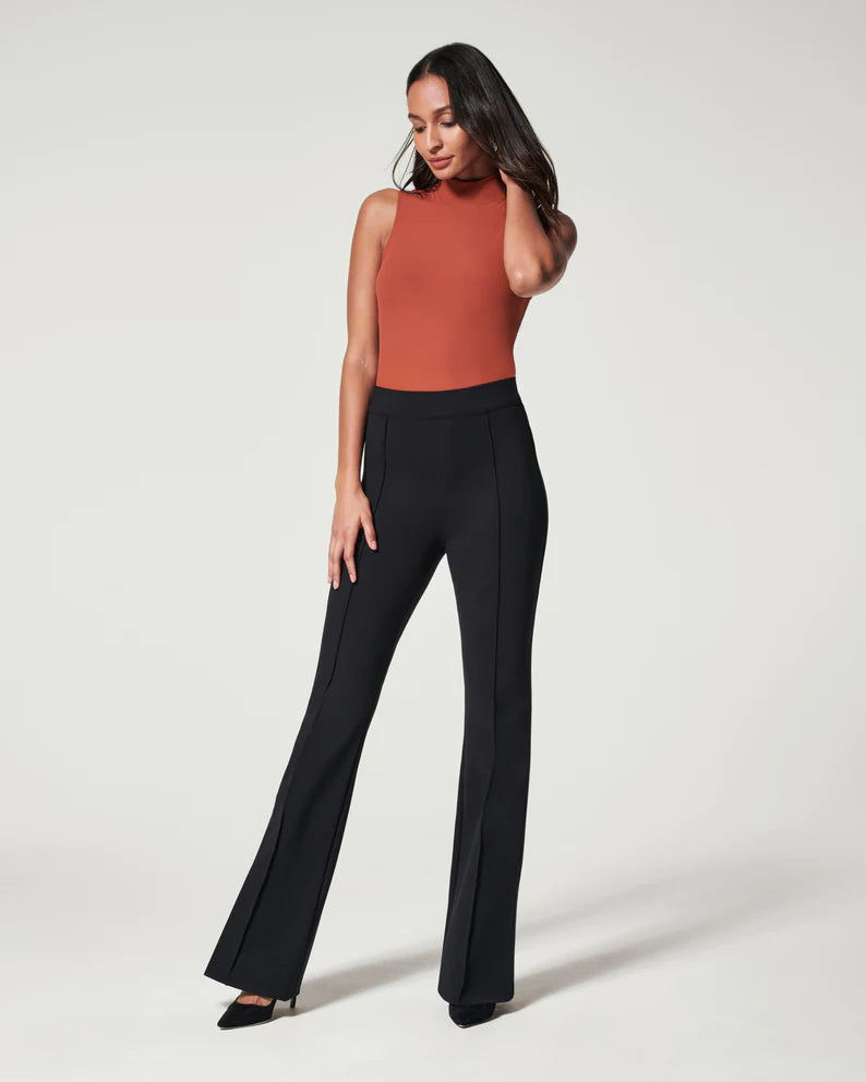 パンツ vintage slacks flare black Ponte Flare Pant in Classic Black – Carl Meyers