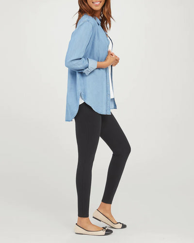 The Perfect Ankle Ponte Leggings - Classic Black