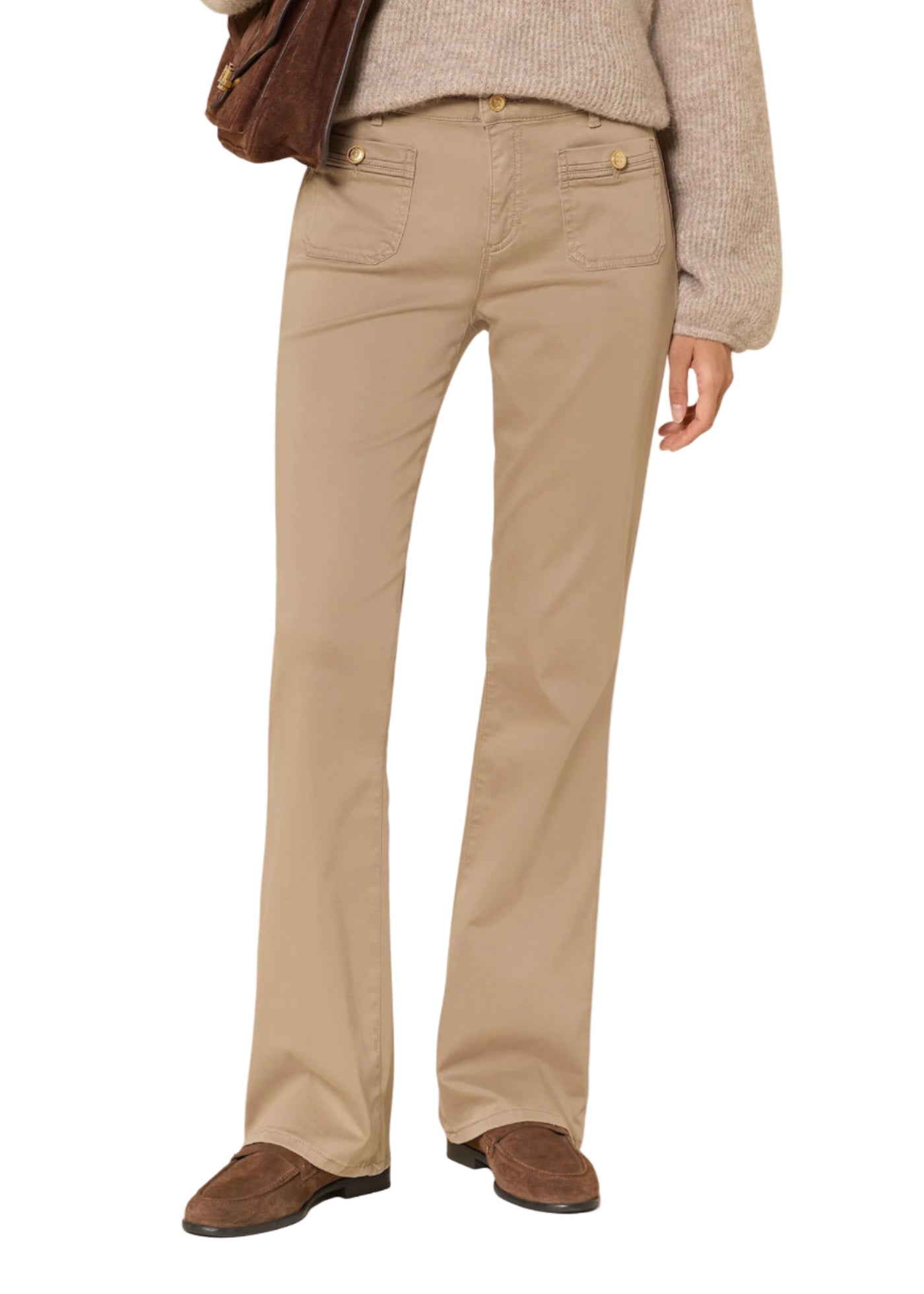 Shakira Pant in Taupe