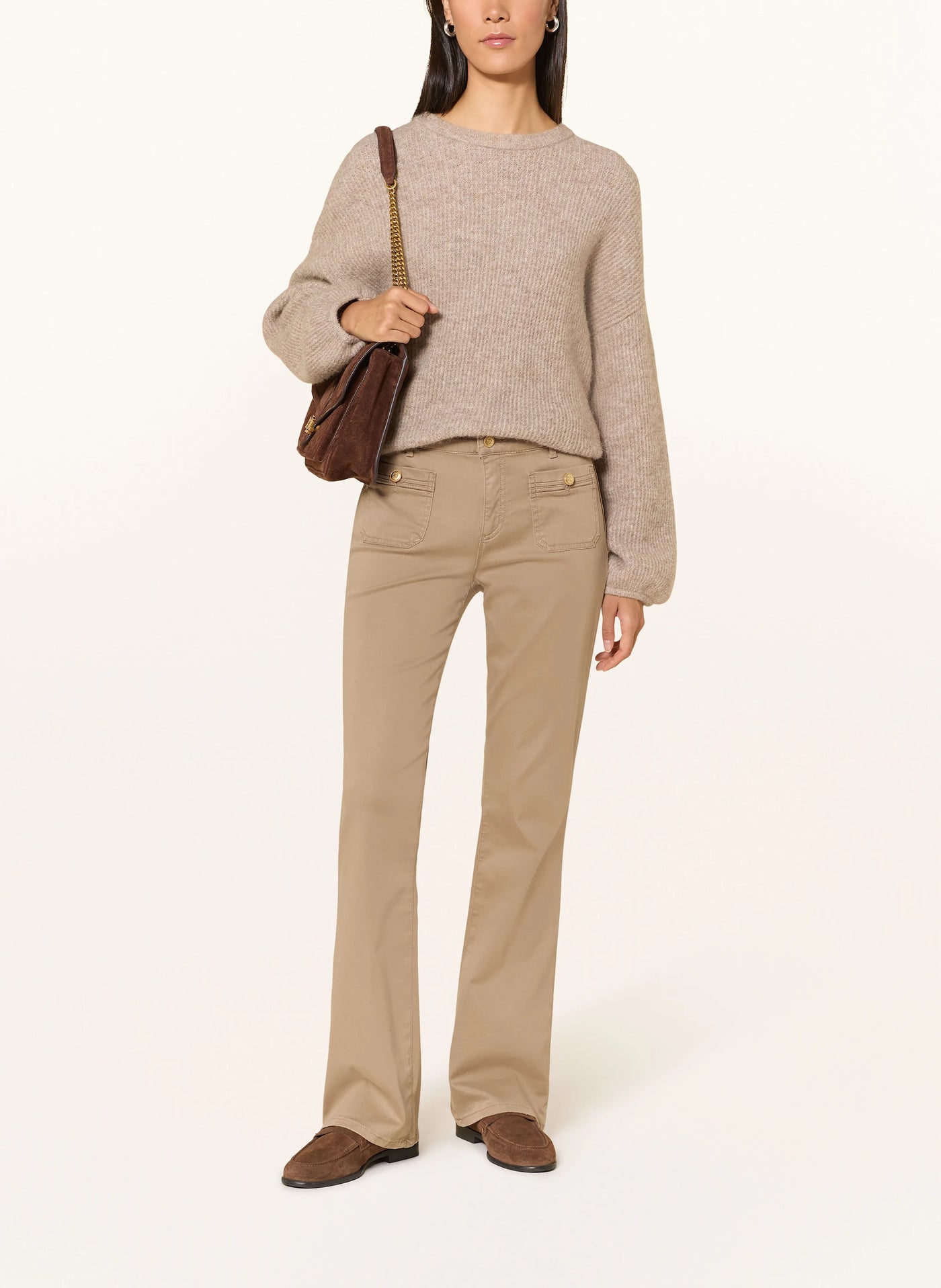Shakira Pant in Taupe