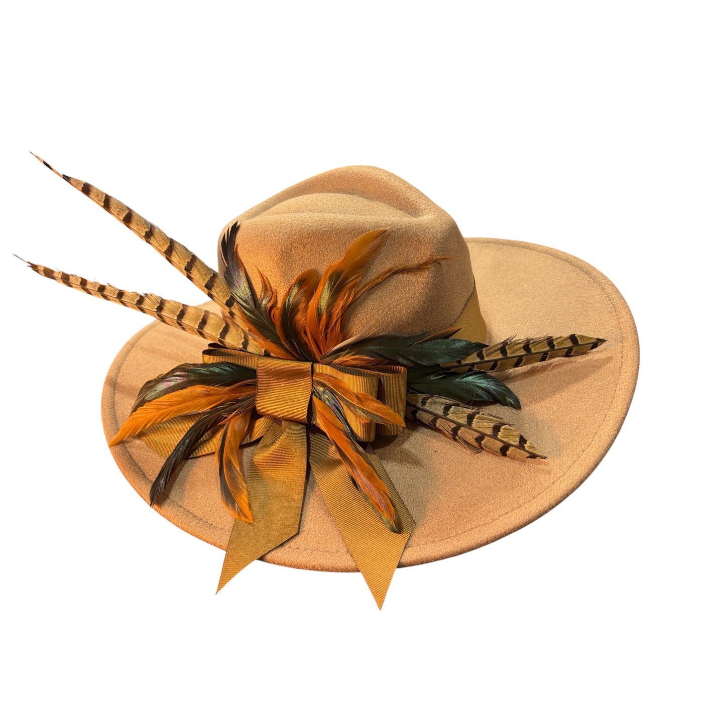 Camel Felt Fedora