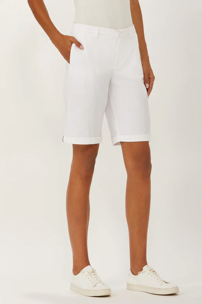 White New Nash Easy Bermuda