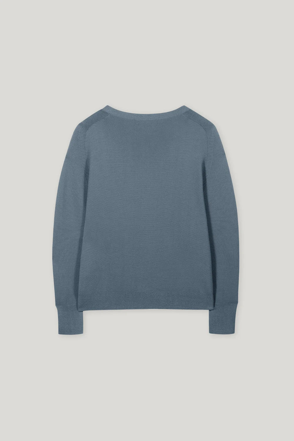 Seamless Sweater in Greyish Blue