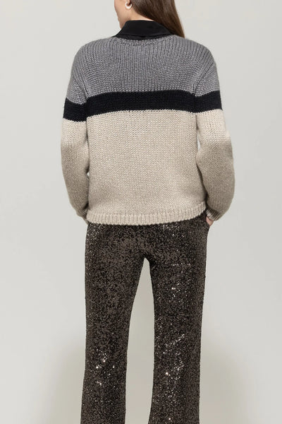 Colorblock Sweater