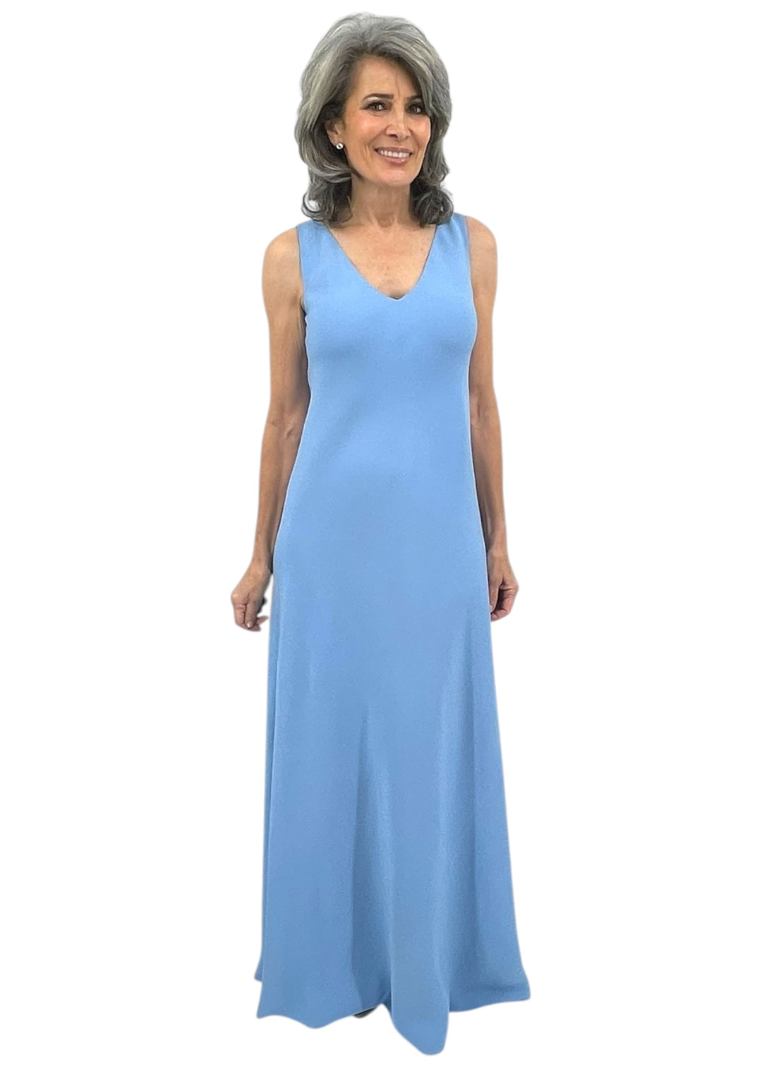 sachin and babi light blue dress Ns tom linda platt main image 0
