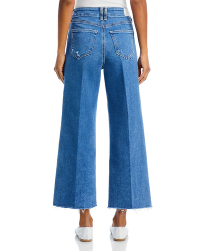 Anessa Wide Leg Jean in Sunnie Distressed