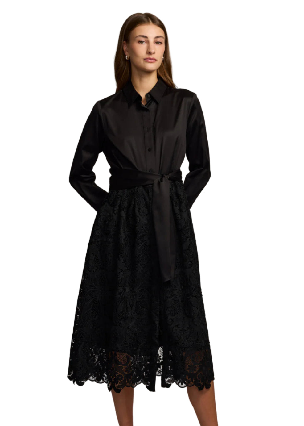 Robin Long Sleeve Lace Dress