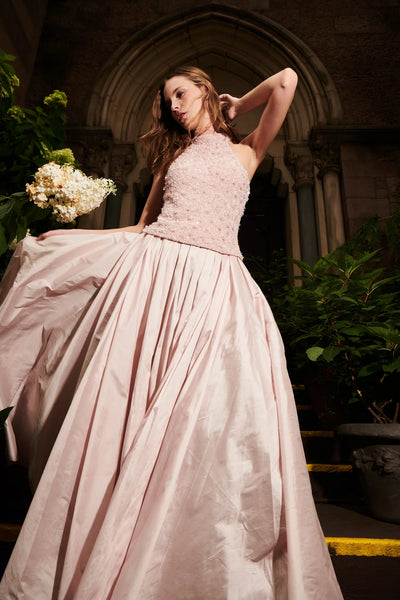 Taffeta Ball Skirt - Blush