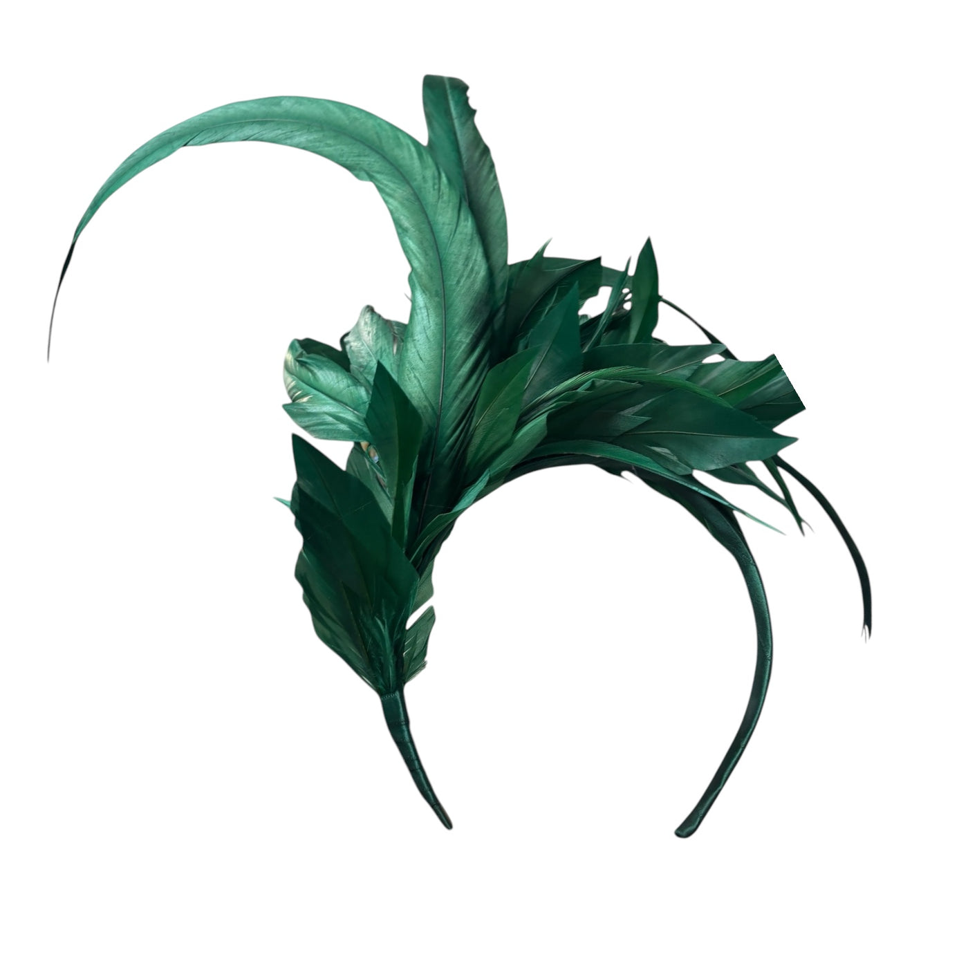 Bottle Green Fascinator