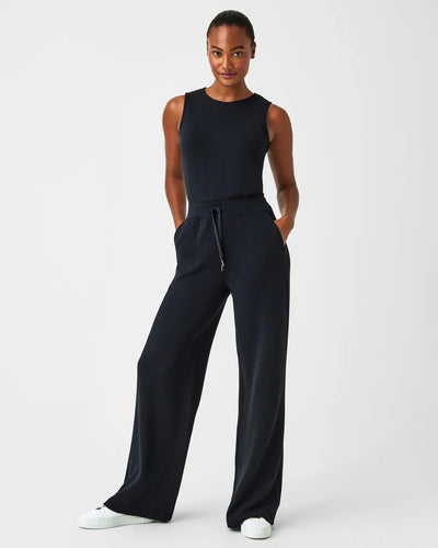 Air Essentials Jumpsuit in Very Black