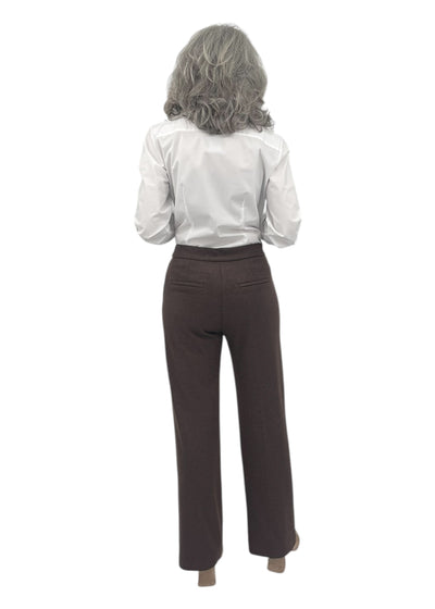 32" Chiara Smart Pant in Truffle Brown