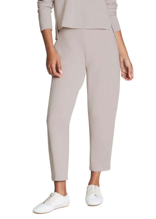 Barrel Leg Pant in French Grey