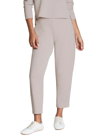 Barrel Leg Pant in French Grey