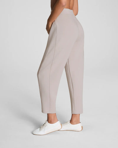 Barrel Leg Pant in French Grey