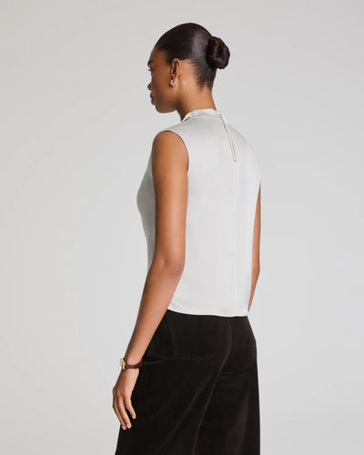 Sleeveless Cowl Neck Top in Birch