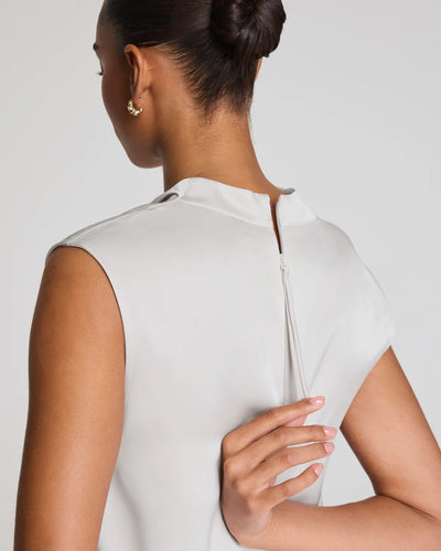 Sleeveless Cowl Neck Top in Birch