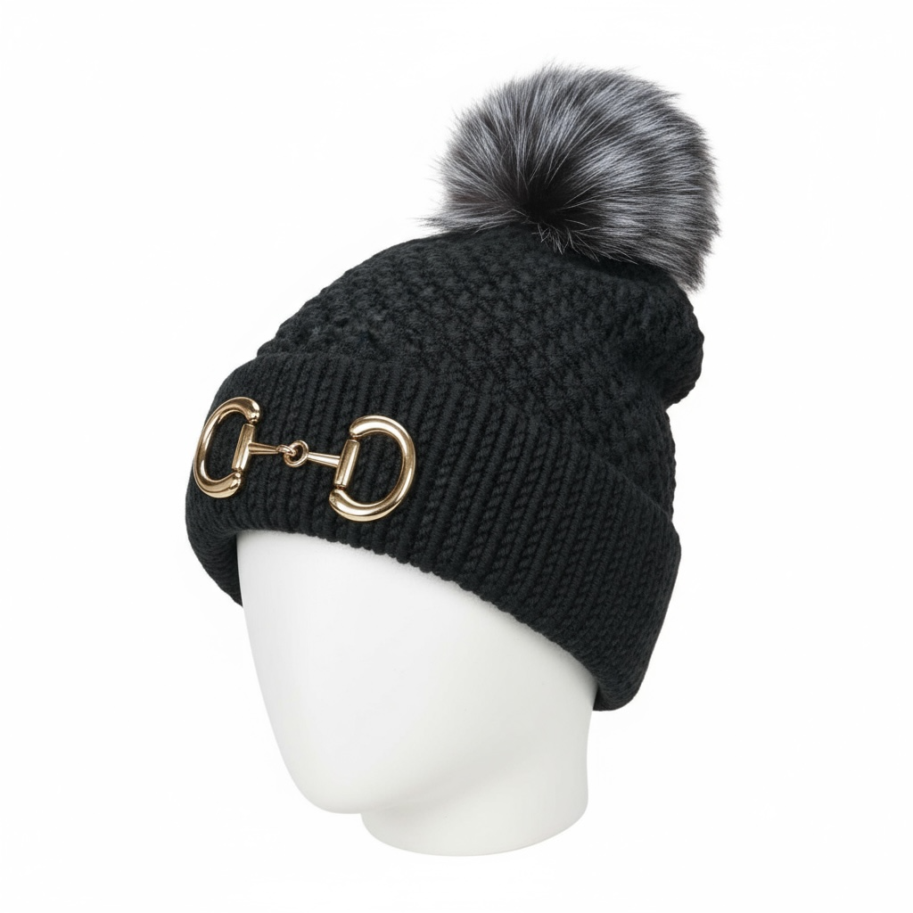 Wool Beanie with Bit