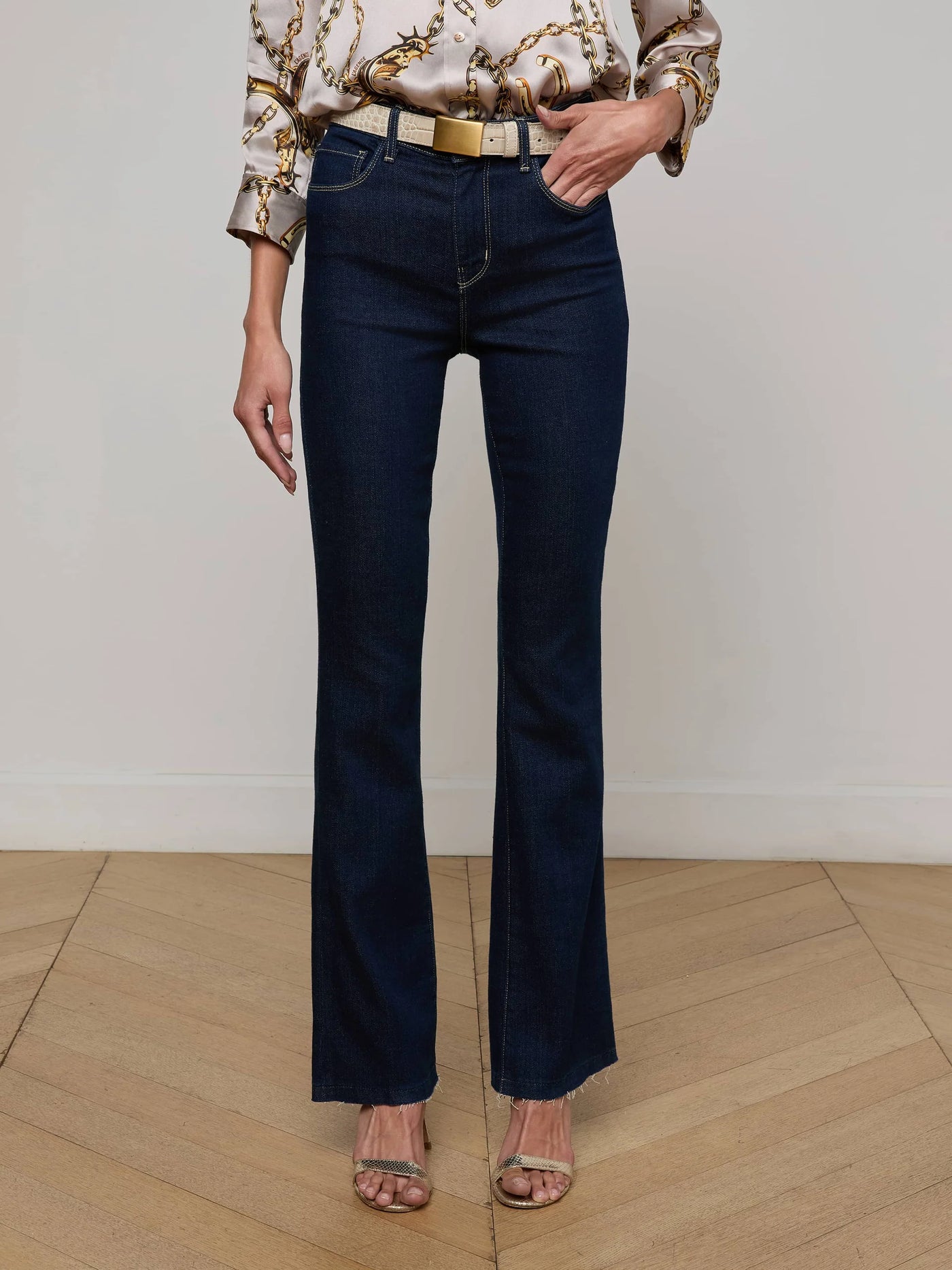 Ruth Straight-Leg Jean in Koval