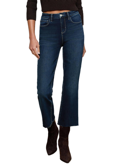 Kendra Cropped Flare Jean in Bolton
