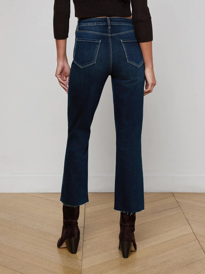 Kendra Cropped Flare Jean in Bolton