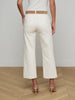 The Wanda Cropped Wide-Leg Jean in Light Ecru