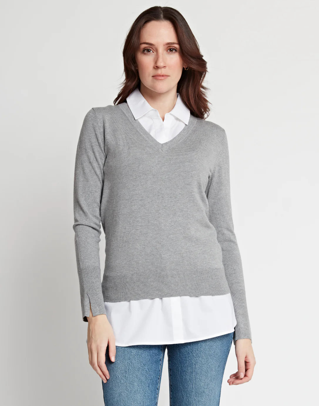 Lea Foundation Layer in White