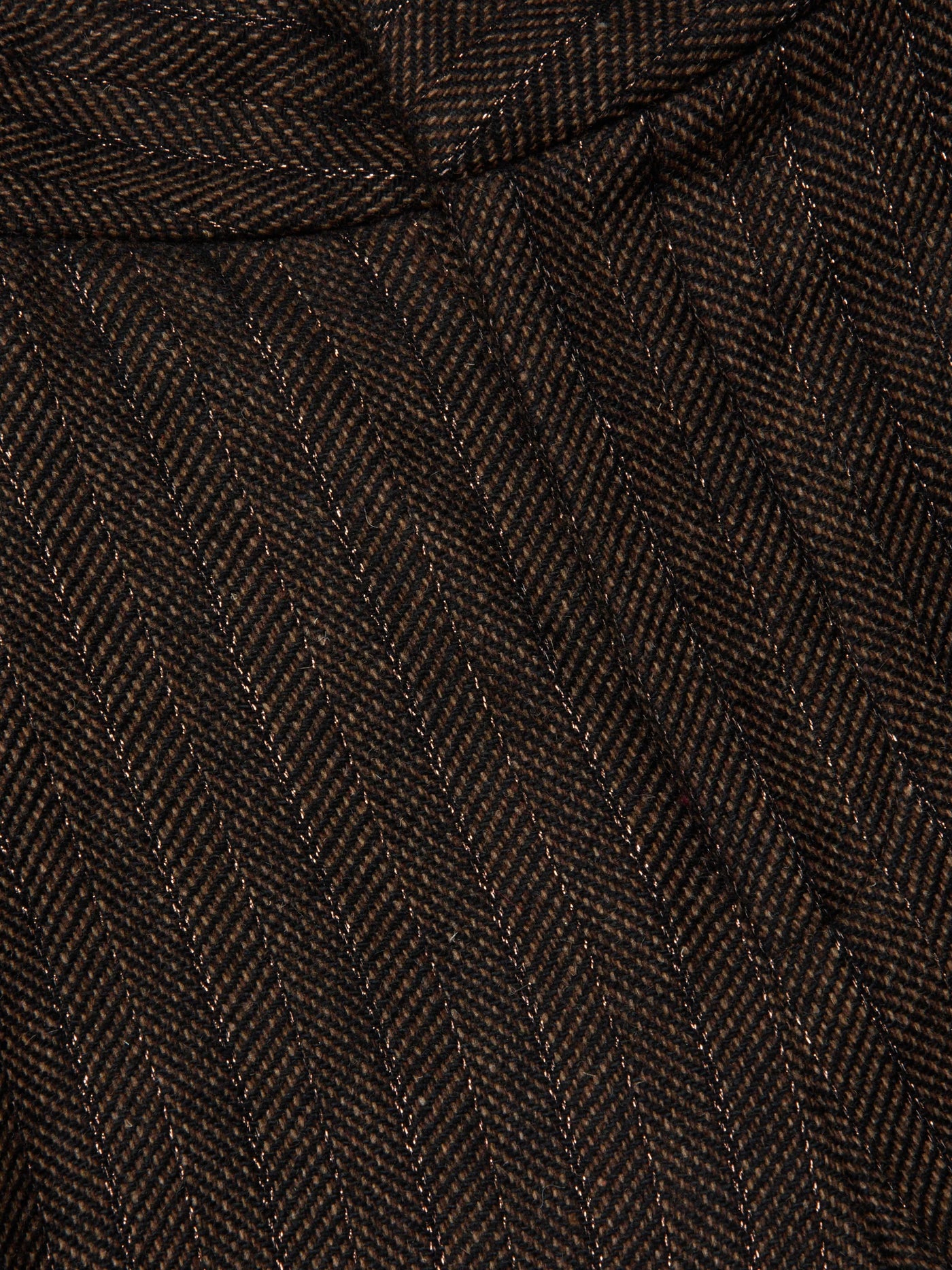 Allanah Pinstripe Trouser in Brown/Bronze