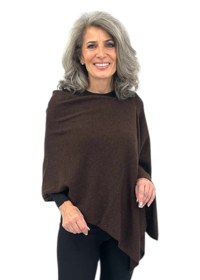 Cashmere Topper in Espresso