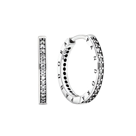 Pandora Sparkle Hoop Earrings