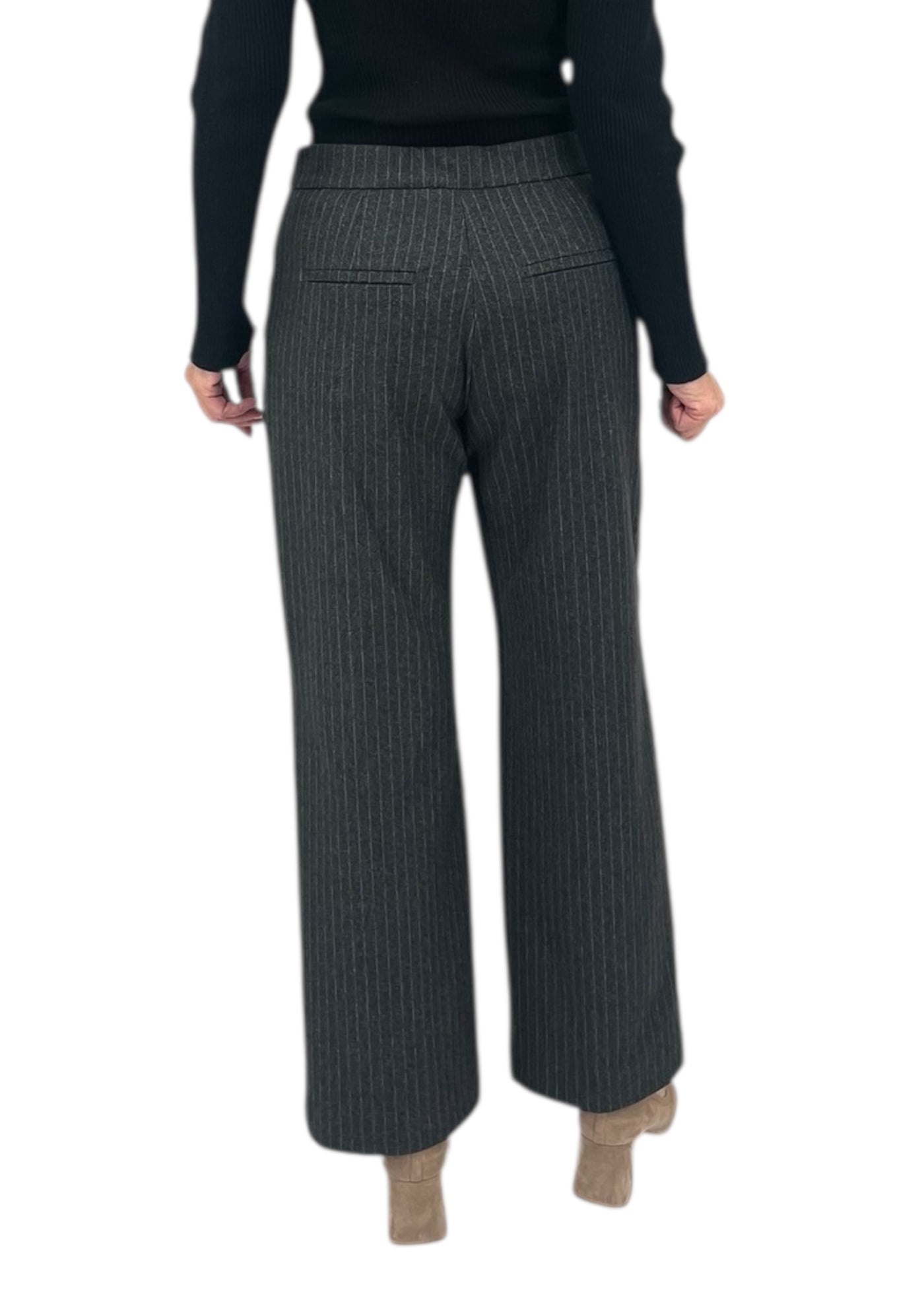 Maine Wide Leg Pant in Dark Shadow