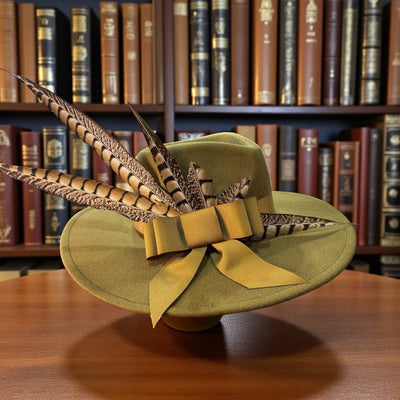 Loden Green Felt Fedora
