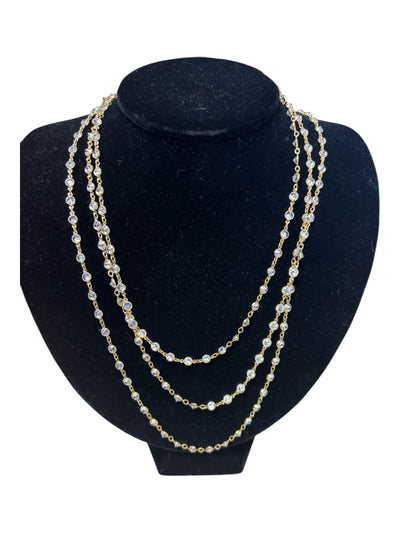 60'' DBY Necklace in Gold