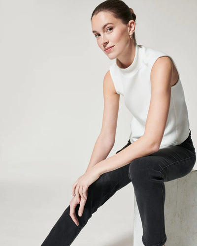 Ankle Straight Leg Jeans - Vintage Black