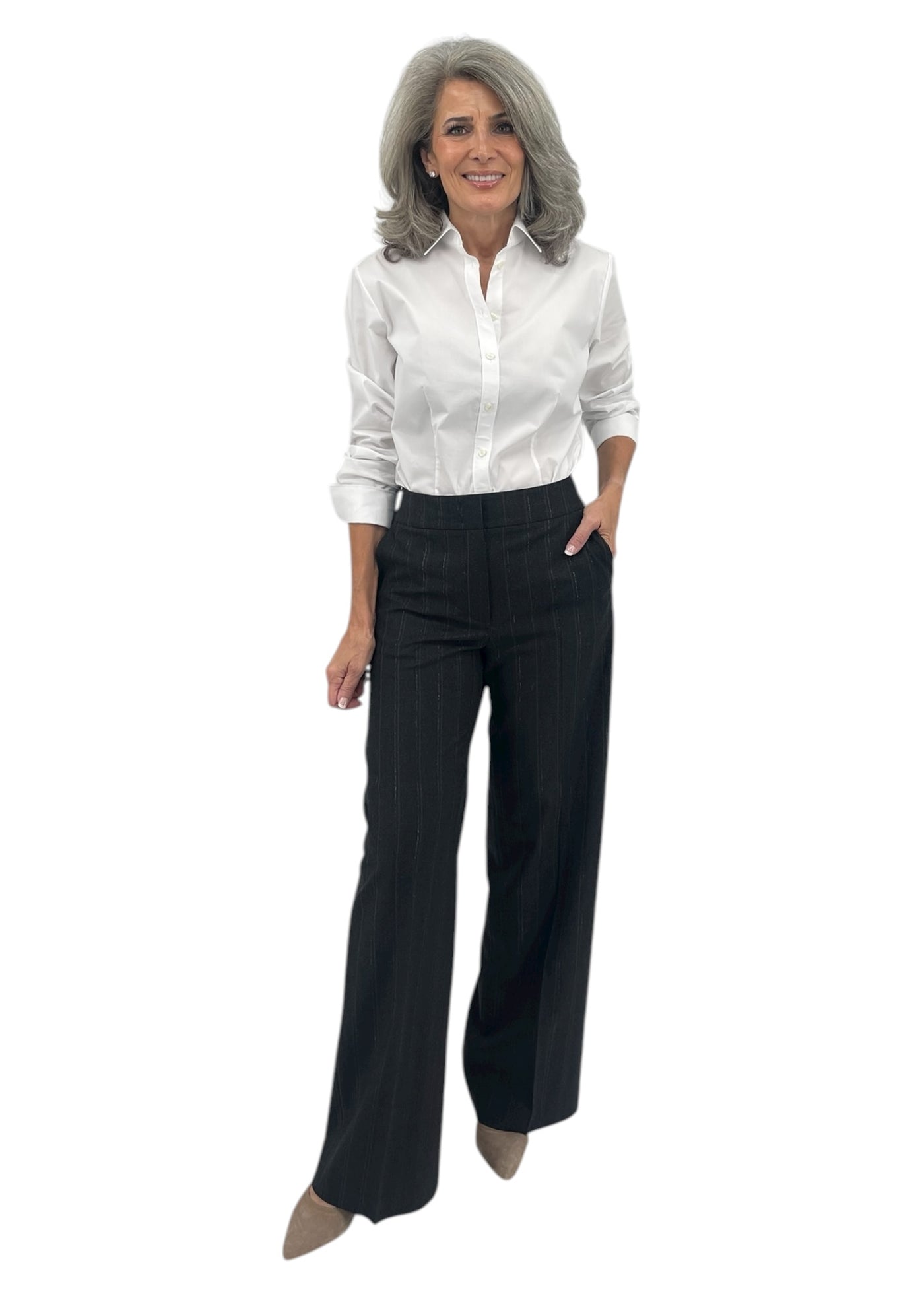 Trouser in Charcoal