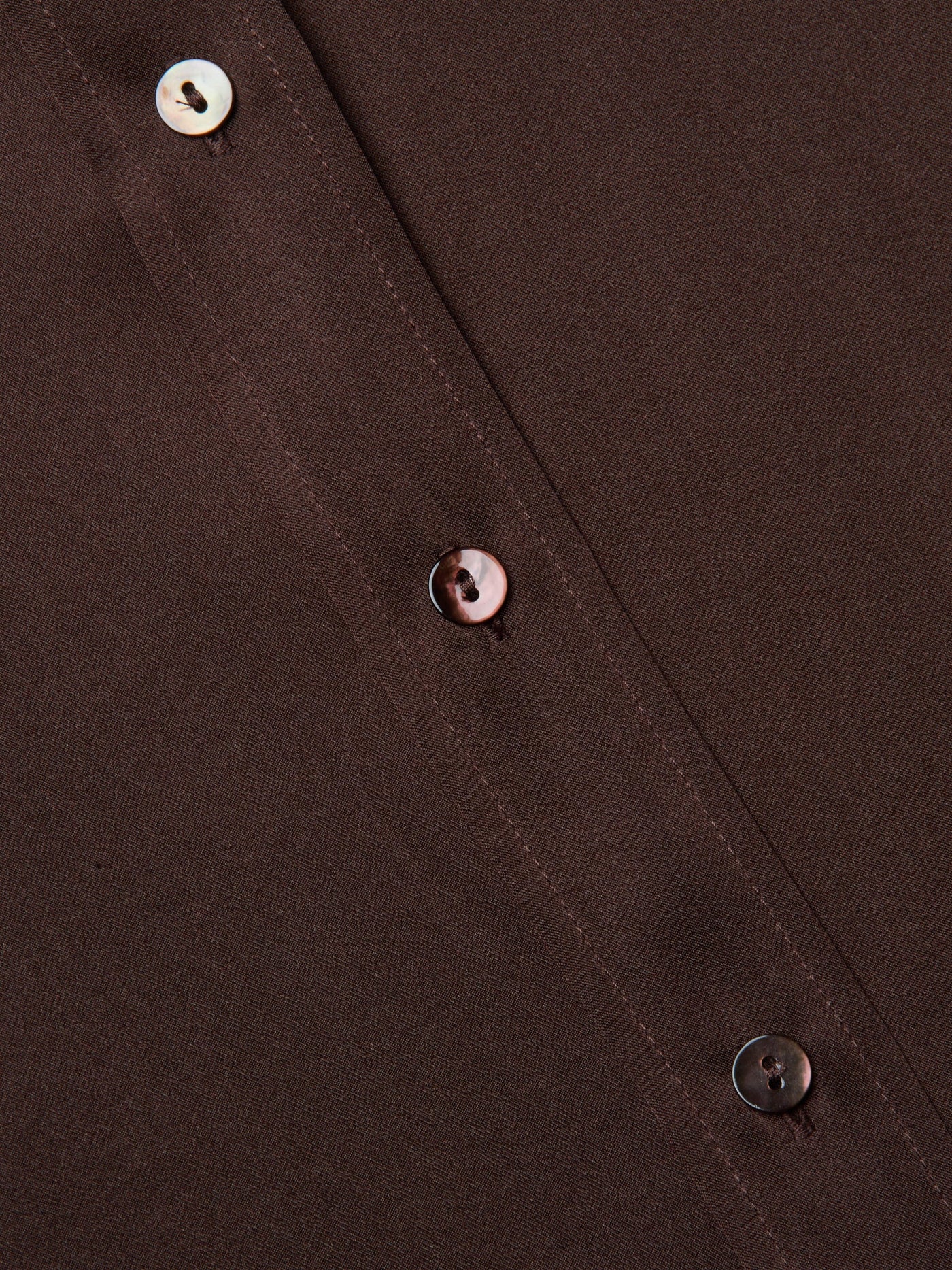 Dani Silk Blouse in Coffee Bean