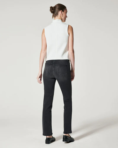 Ankle Straight Leg Jeans - Vintage Black