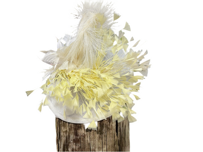 Butter Yellow Fascinator