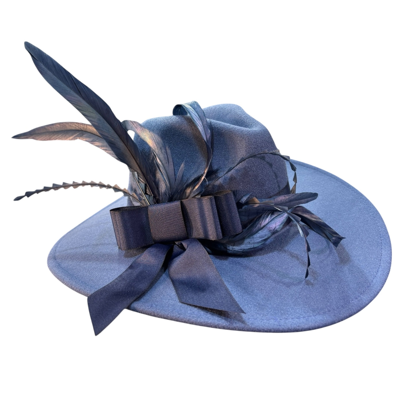 Denim Blue Fedora
