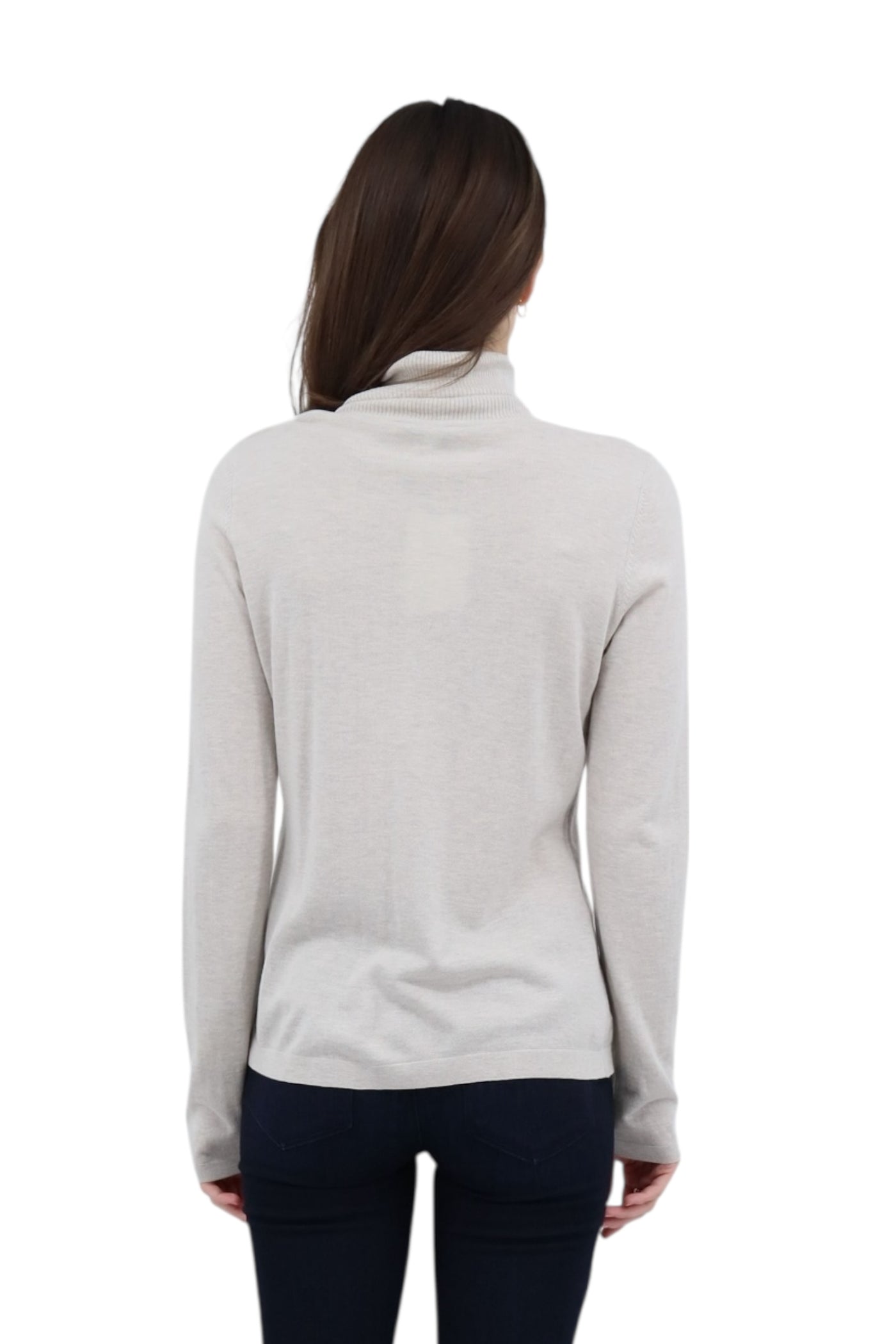 Turtleneck Top in Birch