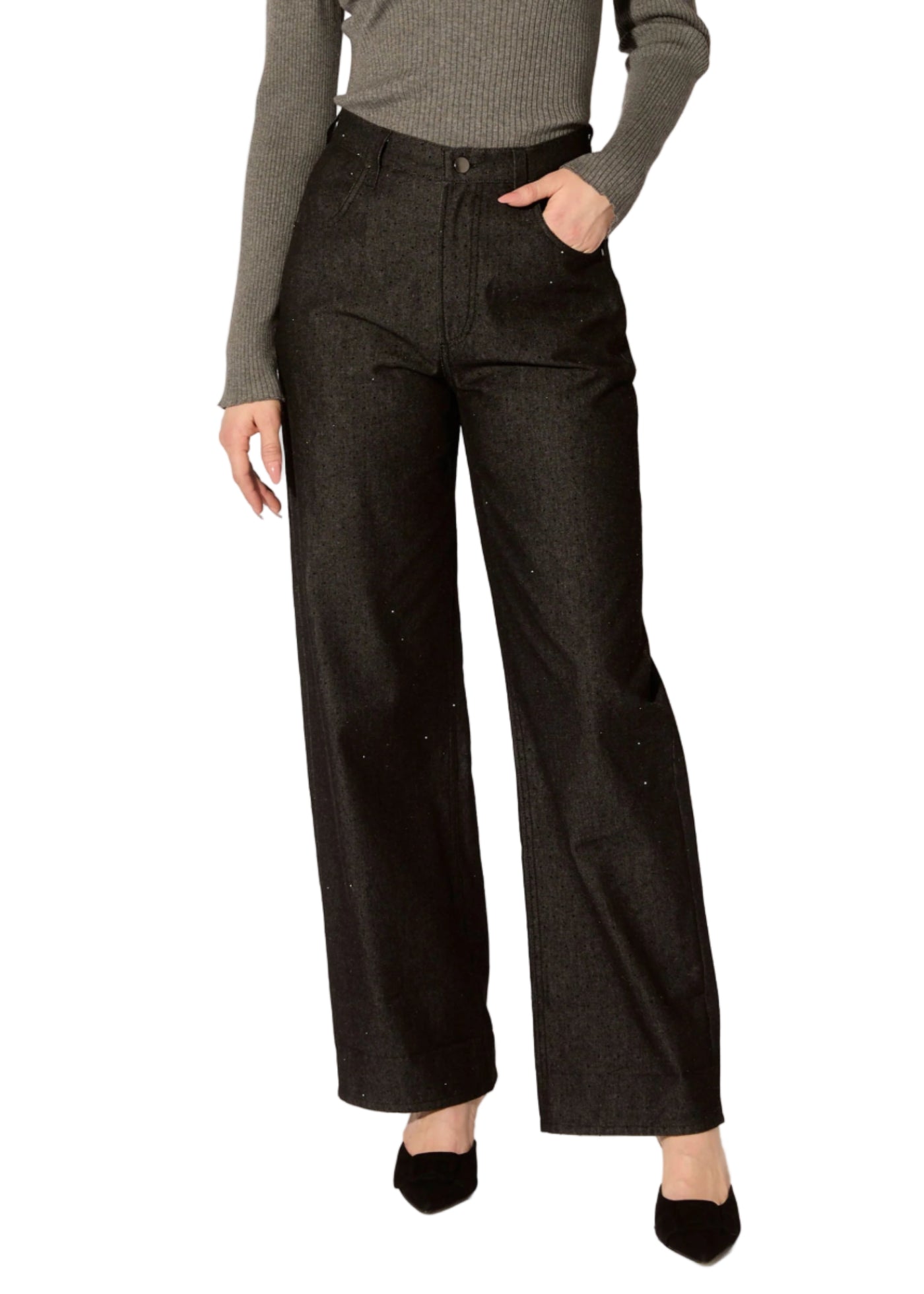 Twinkle Denim Jeans in Black