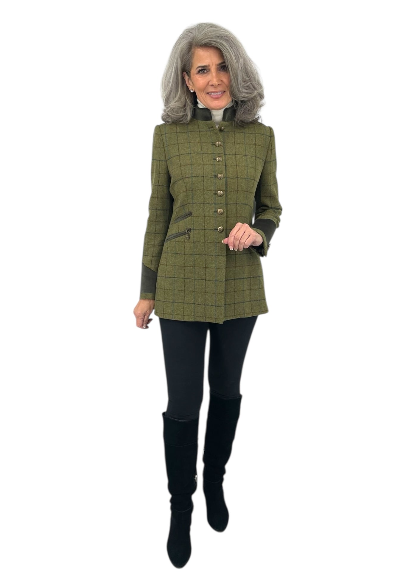 Knightsbridge Jacket in Fern