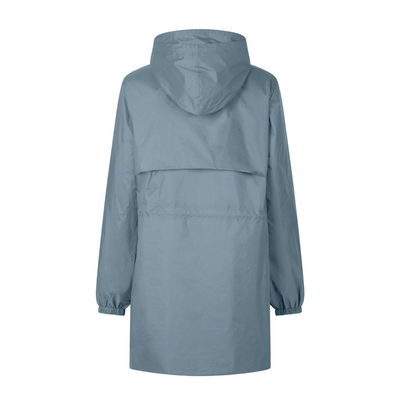 Fleur Hooded Water Repellent Jacket in Atitlan Grey