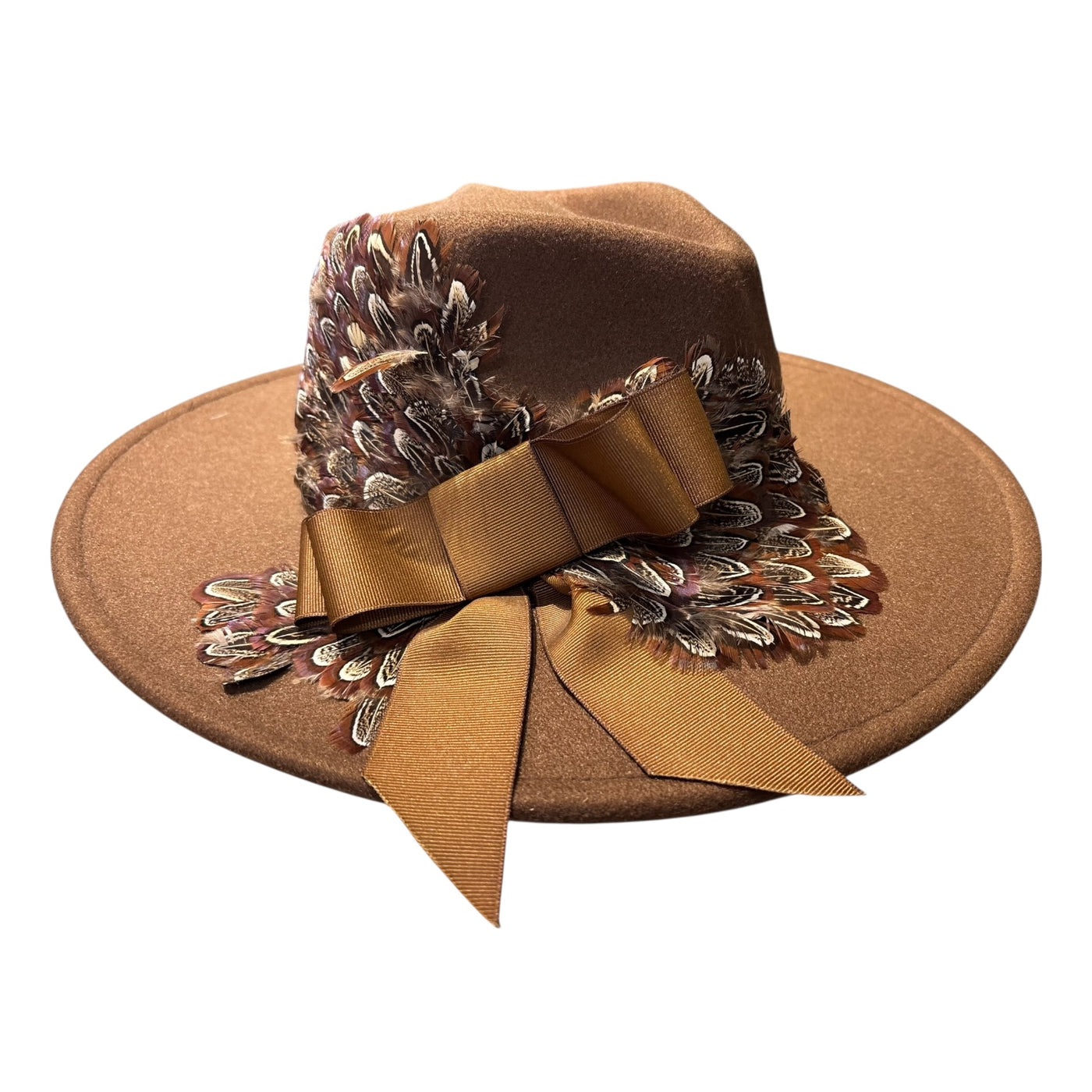 Brown Felt Fedora