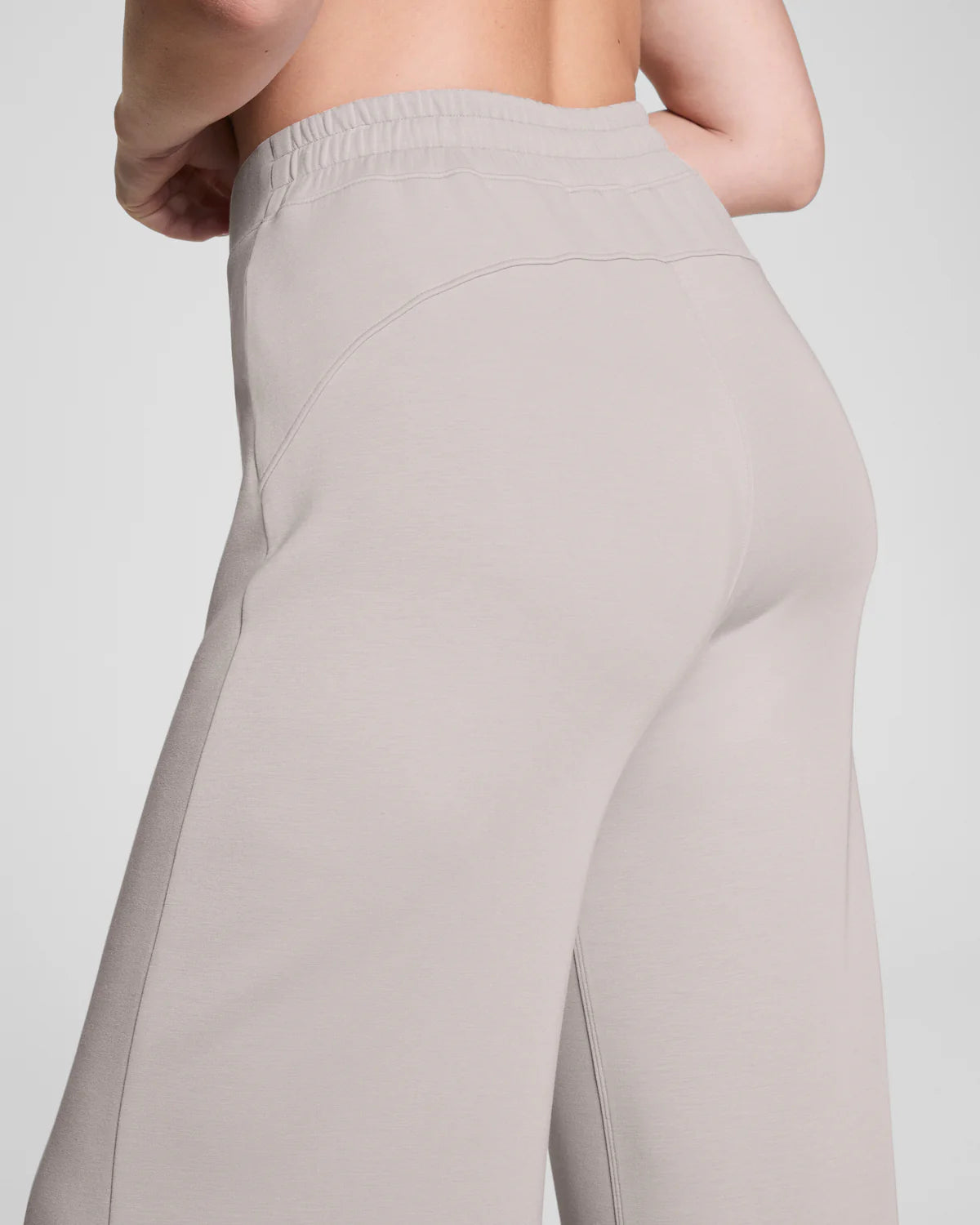 Air Essentials Wide Leg Pant in French Grey